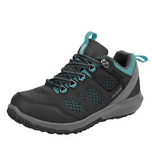 Waterproof Shoes Boots: Northside - Benton Women's Low Hiker Black/Teal Waterproof