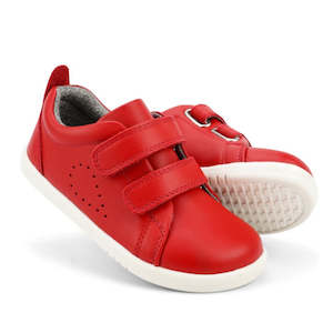 Bobux Iw Iwalk Grass Court: Bobux - Iwalk Grass Court Sneaker Red