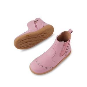 Bobux Kid+ Billie Girls Leather Boot Lilas Pink 852003