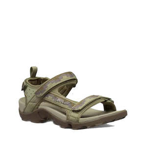 Teva: Teva K Tanza Dark Green Patter