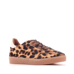 Alfie Evie: Alfie & Evie Abbie Sneaker Leopard Cream Pony