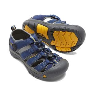 Keen: Keen Kids us 8 - 6 (big) - Newport H2 Blue Depths/Gargoyle us8 toddlers to 6 youths