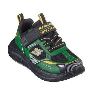 Skechers: Skechers Kids Toddlers John Deere Trainers Skech Tracks Tractor Tronix Green