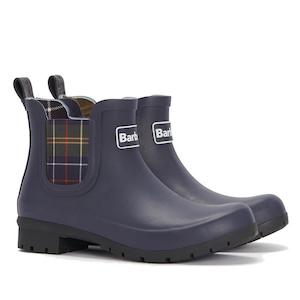 All Womens: Barbour Kingham Navy Chelsea Wellingtons Womens Rainboot