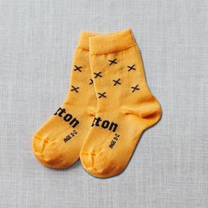 Lamington Butterscotch Crew Merino Wool Socks