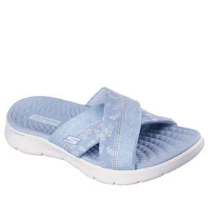 All: Skechers Go Walk Flex Sandal Butterfly Bliss Periwinkle