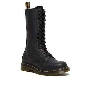 Dr Martens - 1B99 14 Up Zip Black Boot Virginia Leather