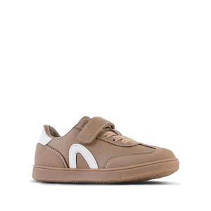 Clarks: Clarks Jasper Jnr Taupe Boys Toddlers Sneaker Street Shoe