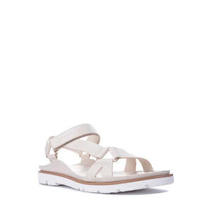 Los Cabos: Los Cabos Ashanti Bone Women's Sandal With Back Strap