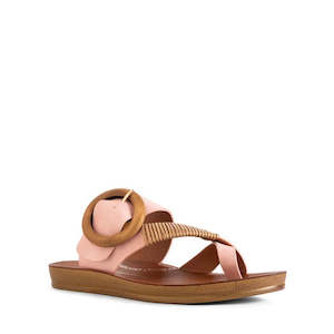 Los Cabos: Los Cabos Dama Pink Light Flexible Sandal Jandal