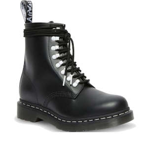 Dr Martens 1460 Disrupt Hardware 8 eye Boot Black White