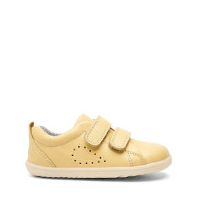 Bobux Kids + Plus Grass Court Sand Velcro Trainers 832461 Clearance LAST ONE