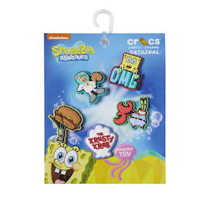 Crocs Jibbtiz Charms Nz: Crocs Jibbitz 5 Pack - Spongebob Crusty Crab