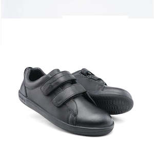 Bobux Kid+ Black School Leather Shoe Venture Trainer