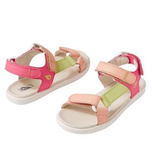 All Bobux: Bobux Kid+ Plus Vine Leather Pink Lemonade Open Toe Sandal Junior