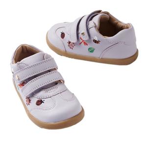 All Bobux: Bobux Iwalk Buggie Thistle Lavender Embroidered Trainer
