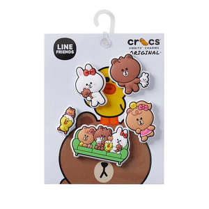 Crocs Jibbtiz Charms Nz: Crocs Jibbitz 5 Pack - Line Friends