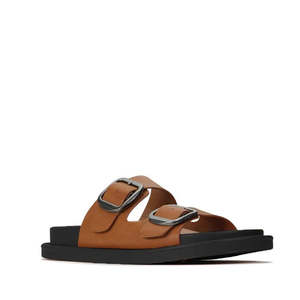 Los Cabos Womens Slide Ando with Arch Support Brandy