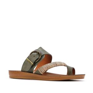 Los Cabos: Los Cabos Bria Khaki Light Flexible Sandal Jandal