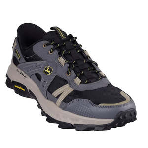 Skechers John Deere Equalizer 5.0 Trail Harvester Slip Ins Grey Charcoal Black