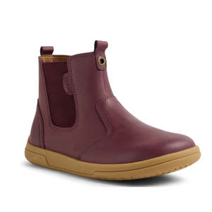 Bobux Boots Nz: Bobux KP Kids Plus Jodhpur II Juniors Leather Boot Fig Purple