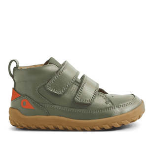 Bobux Boots Nz: Bobux IW Iwalk Trek Leather Boot Vetiver Green Alpha