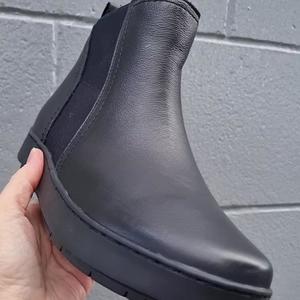 Alfie Evie: Alfie & Evie Womens Eagle Black Chelsea Ankle Boot Zip