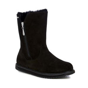 All: Emu - Women's Gravelly Sheepskin WATERPROOF Boot- Black