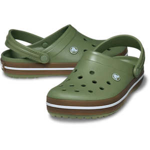 Crocs Adults Crocband Gum Clog Cargo Green