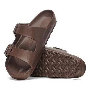 Birkenstock: BIRKENSTOCK Arizona EVA Brown Roast REGULAR Width