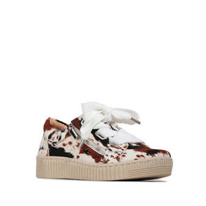 EOS Jovi Texas Pony Leather Lace Up With Zip