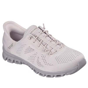 Skechers Womens Slip In Glide Step Amore Lavender WIDE WIDTH Trainer