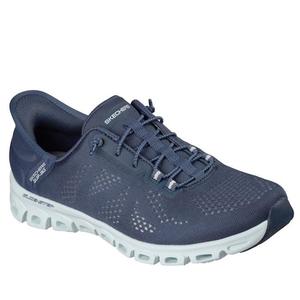 Skechers Womens Slip In Glide Step Amore Navy WIDE WIDTH Trainer