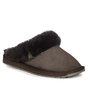 EMU Women's Eden Platinum Sheepskin Chocolate Brown Scuff Slipper