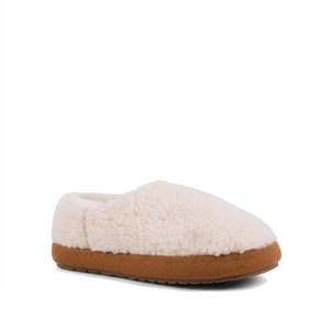 Emu Womens Aston Natural Sheepskin Wool Slipper