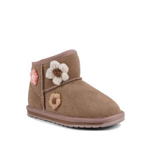 EMU Kids Daisy Mushroom Merino Wool Boot