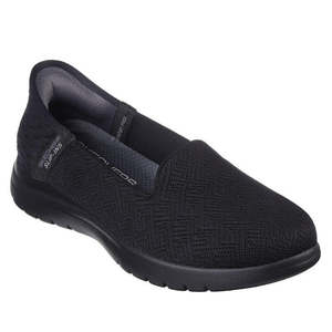 Womens Sheepskin Scuff Slippers By Emu: Skechers Slip Ins On The Go Flex Astonish Black
