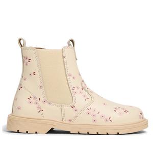 All Kids: Pretty Brave Cirls Hudson Winter Bloom Pink Leather Boot