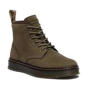 Dr Martens Brookline Chukka Boot Olive Milled Nubuck Leather