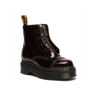 Dr Martens Doc: Dr Martens Sinclair Cherry Red Arcadia Leather Platform Boot