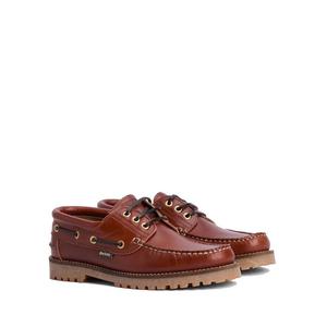 All: Barbour Mens Re-Engineered Deck Boat Shoes Tan