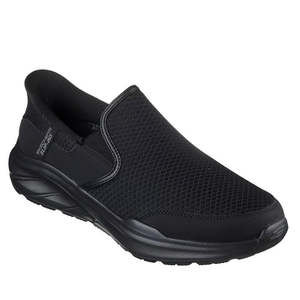 Skechers Mens Slip Ins Relaxed Fit Equalizer 6.0 WW Stoaver Black