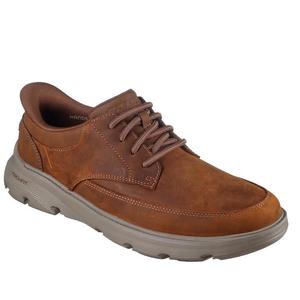 Skechers: Mens Skechers Slip-ins Arch Fit Garza Rowan Shoe Chestnut Brown
