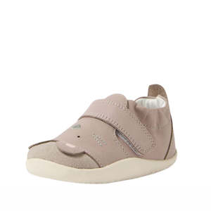 All Bobux: Bobux XP Xplorer Squeaky Critters First Walking Shoes Taupe
