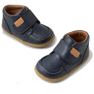 Bobux IW Iwalk Grover Toddlers Navy Leather Boot