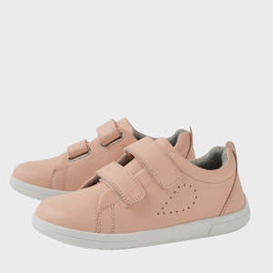 Bobux KP Kids Plus Grass Court 2 II Leather Sneaker Seashell