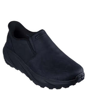 Skechers: Skechers Slip-ins Relaxed Fit: Conner - Rayne Mocc Sneaker Black