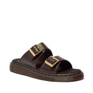 Dr Martens Sandals: Dr Martens Josef Charro Atlas Slide Sandal Leather