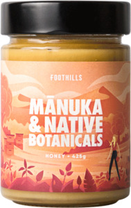 Mānuka and Native Botanicals Honey