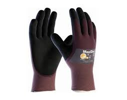 Handling Other Gloves: Maxi-Dry Gloves 1/2 Coat 56-425